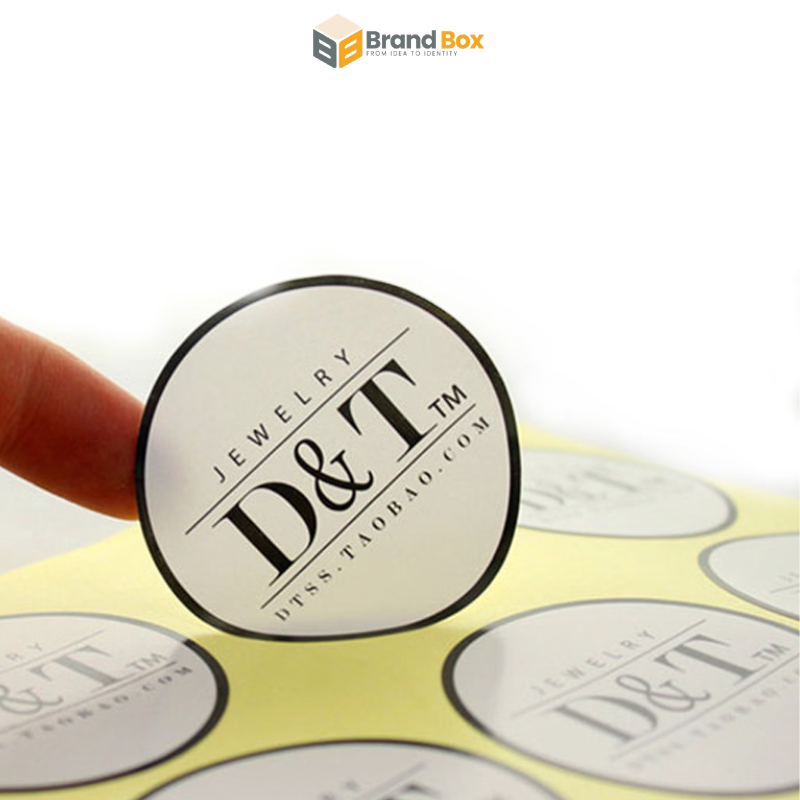 Your Logo Sticker – Brand Box